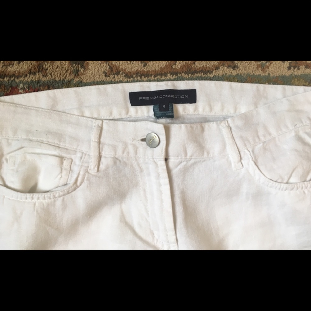 French Connection Linen Crops - Picture 3 of 7